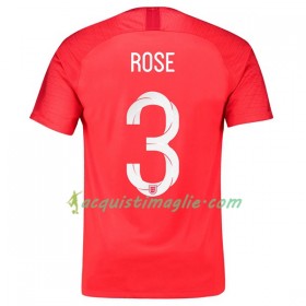 Divisa di Calcio Inghilterra Rose 3 Trasferta Mondiali 2018